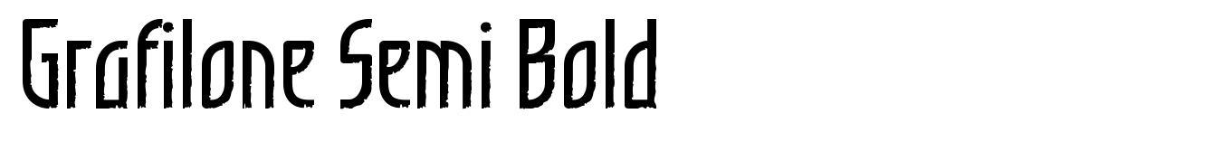 Grafilone Semi Bold